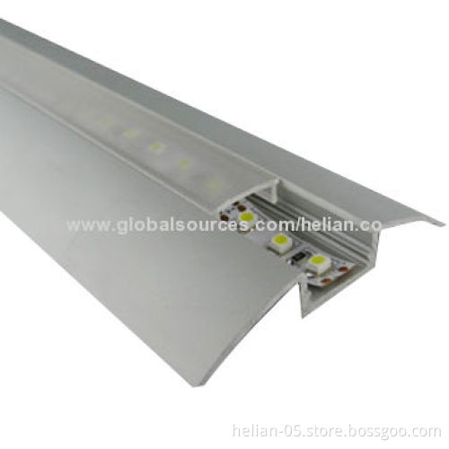 New flat-shaped aluminum LED profile for LED cabinet decoration
